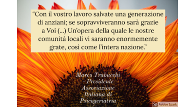 Immagine decorativa per il contenuto Lettera di Marco Trabucchi - Presidente Associazione Italiana di Psicogeriatria - agli operatori del Sistema Upipa